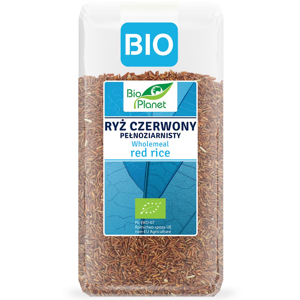 Ryż Czerwony Pełnoziarnisty BIO 400g - Bio Planet