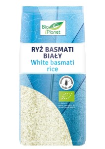 Ryż Basmati Biały bezglutenowy BIO 500g - Bio Planet