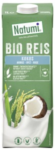 Napój Ryżowo Kokosowy bez dodatku cukrów bezglutenowy BIO 1L - Natumi
