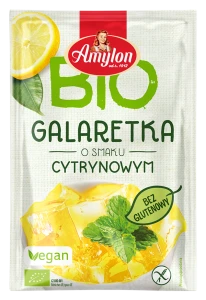 Galaretka o Smaku Cytrynowym bezglutenowa BIO 40g - Amylon