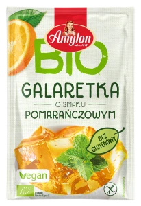 Galaretka o Smaku Pomarańczowym bezglutenowa BIO 40g - Amylon