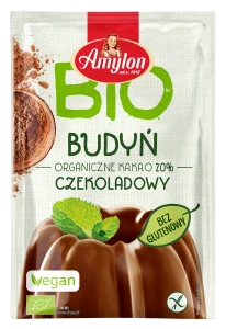 Budyń Czekoladowy bezglutenowy BIO 40g - Amylon