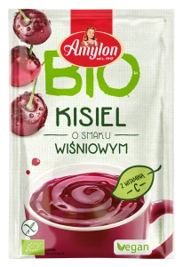 Kisiel o Smaku Wiśniowym bezglutenowy BIO 30g - Amylon