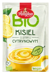 Kisiel o Smaku Cytrynowym bezglutenowy BIO 30g - Amylon