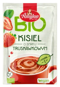 Kisiel o Smaku Truskawkowym bezglutenowy BIO 30g - Amylon