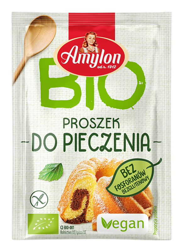 Proszek do Pieczenia bezglutenowy BIO 12g - Amylon