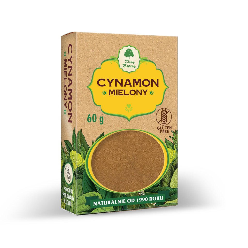 Cynamon Mielony 60g - Dary Natury