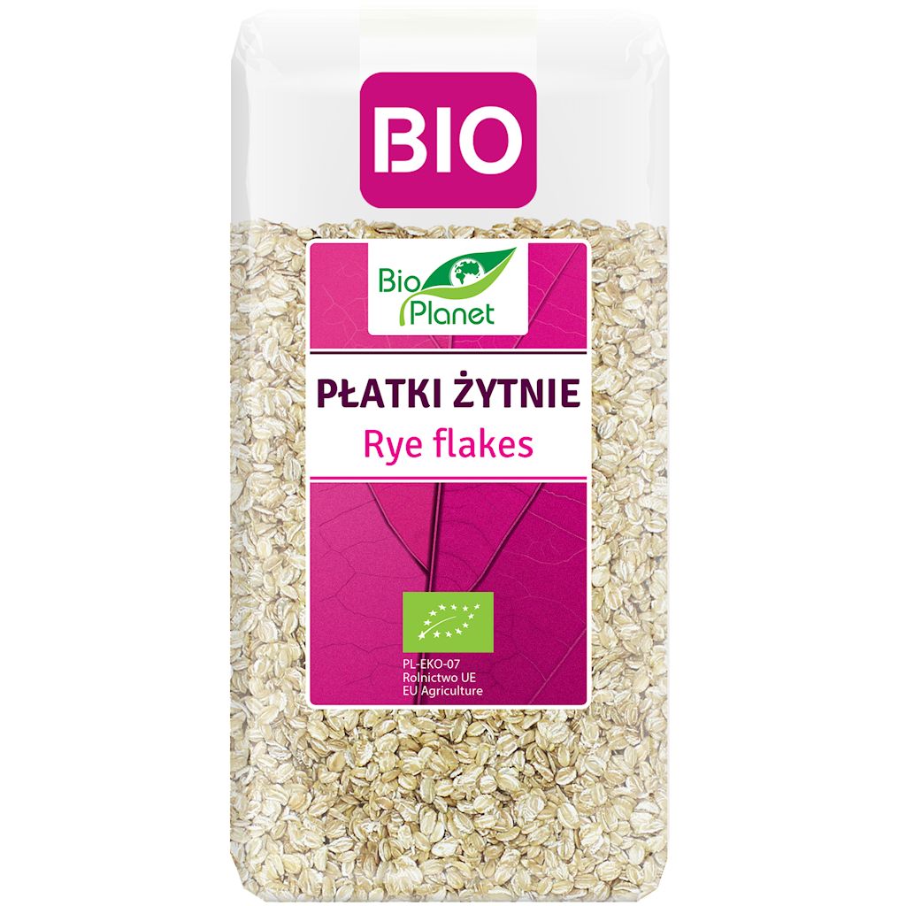 Płatki Żytnie BIO 300g - Bio Planet