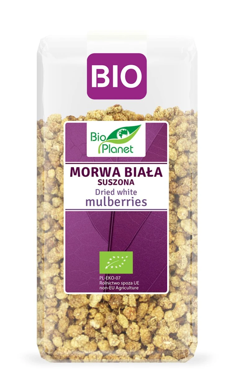 Morwa Biała Suszona BIO 250g - Bio Planet