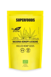 Nasiona Konopi Łuskane BIO 200g - Bio Planet