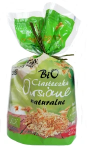 Ciasteczka Owsiane Naturalne bez dodatku cukru BIO 150g - Ania