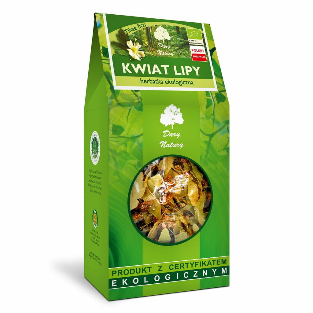 Herbatka Kwiat Lipy BIO 30g - Dary Natury