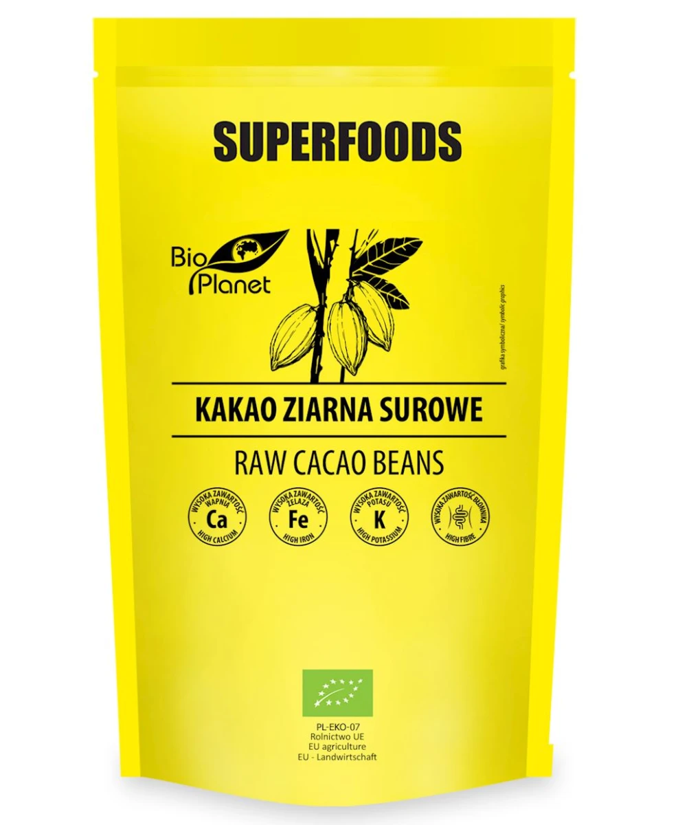 Kakao Ziarna Surowe BIO 200g - Bio Planet