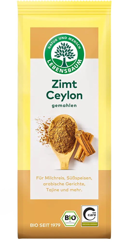 Cynamon Cejloński Mielony BIO 50g - Lebensbaum