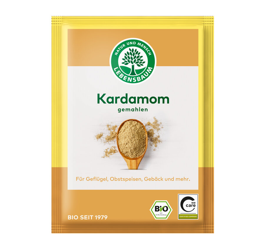 Kardamon Mielony BIO 10g - Lebensbaum