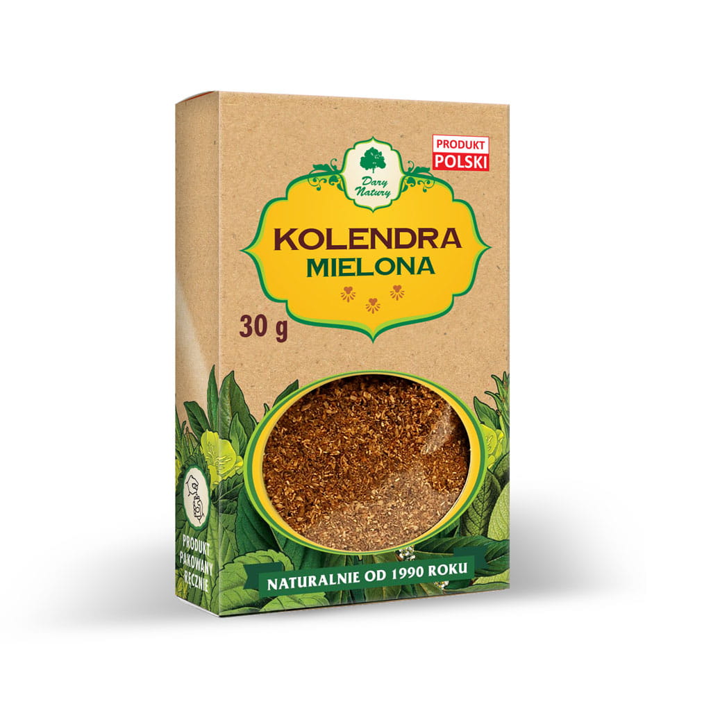 Kolendra Mielona 30g - Dary Natury