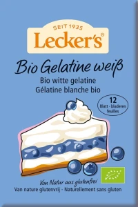 Żelatyna w Listkach BIO 20g - Lecker's
