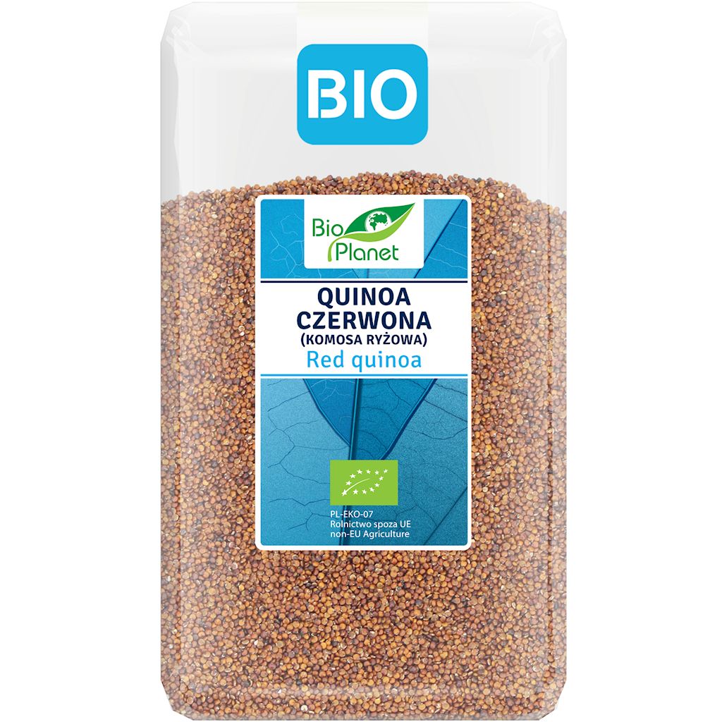 Quinoa Czerwona Komosa Ryżowa BIO 1kg - Bio Planet