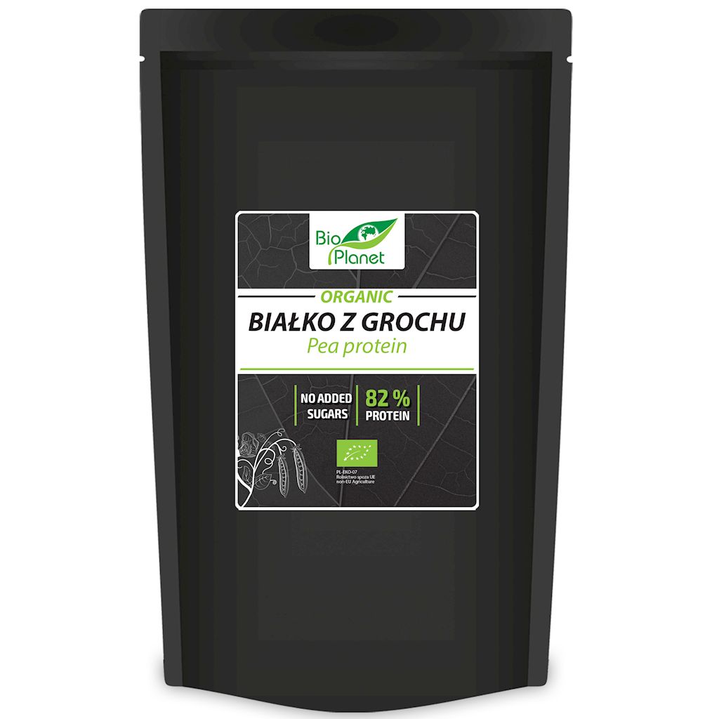 Białko z Grochu w Proszku BIO 500g - Bio Planet