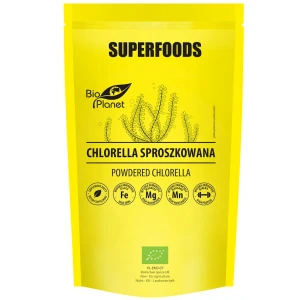 Chlorella w Proszku Glony BIO 200g - Bio Planet