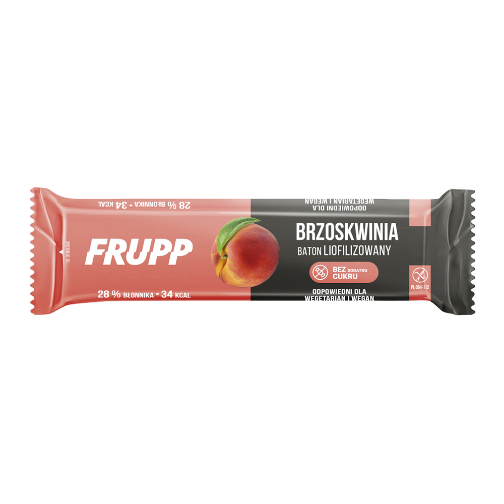 Baton FRUPP Brzoskwinia bezglutenowy 10 g - Celiko