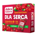 Mini Batoniki Dla Serca Wiśniowe bez dodatku cukru 6 sztuk 102 g - Dobra Kaloria