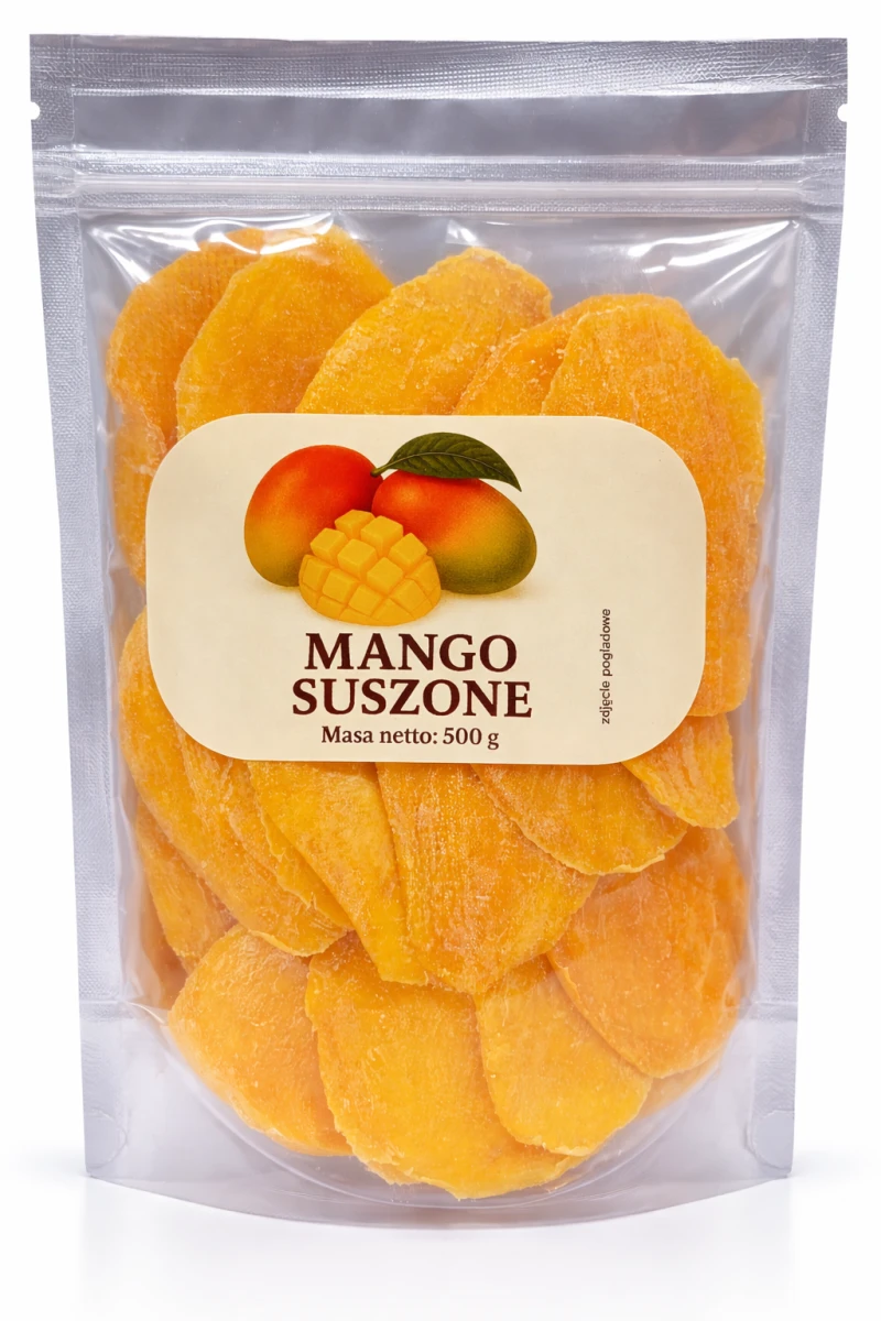 Mango Suszone Płatek 500 g - Targroch