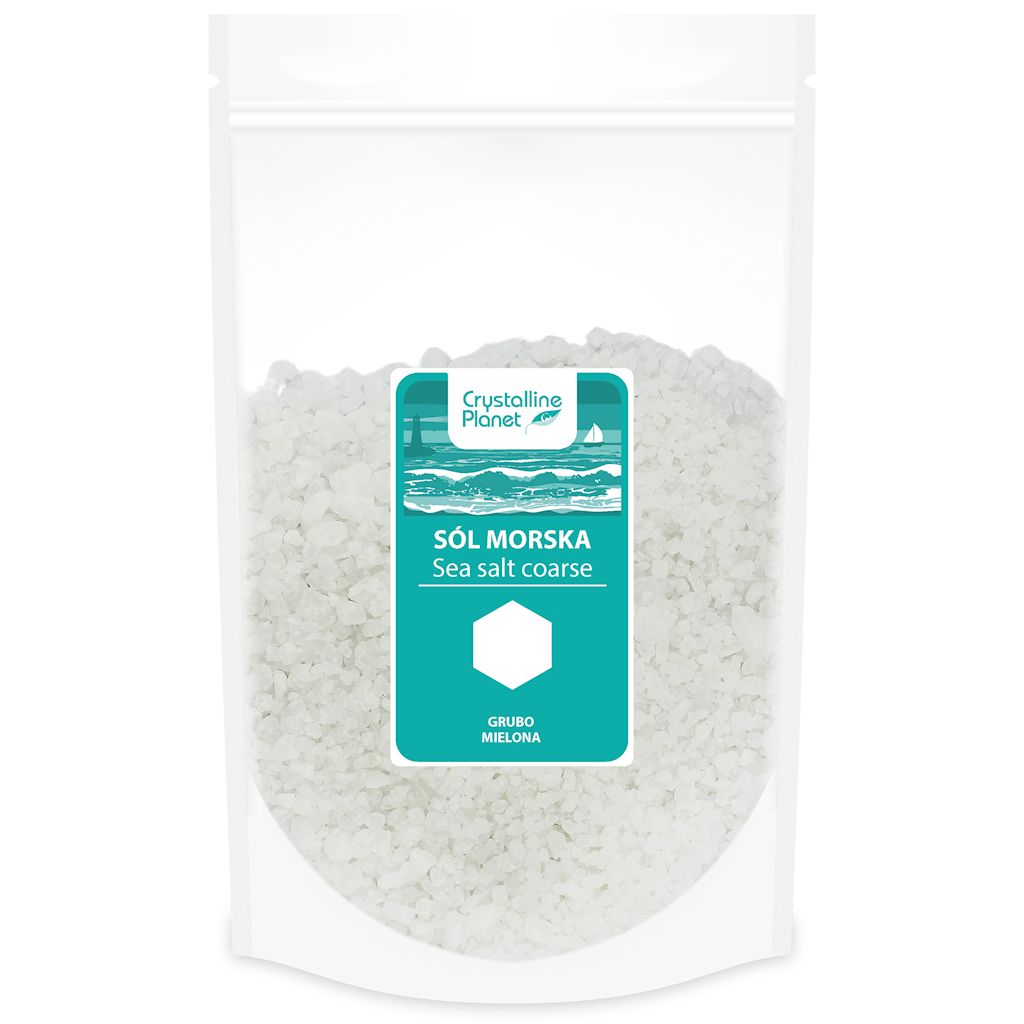 Sól Morska Grubo Mielona 1kg - Crystalline Planet
