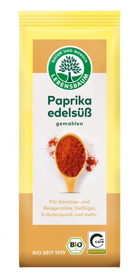 Papryka Słodka Mielona BIO 50g - Lebensbaum