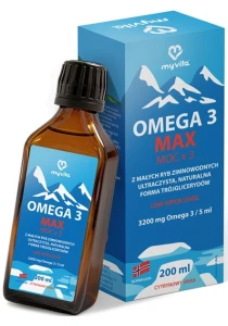 Omega 3 MAX w płynie 200 ml - MyVita