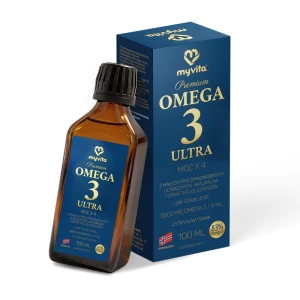 Omega 3 ULTRA w płynie 200 ml - MyVita