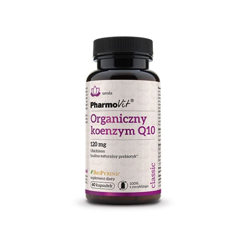 Koenzym Q10 120 mg 60 kapsułek bezglutenowy - Pharmovit