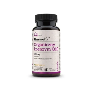 Koenzym Q10 120 mg 60 kapsułek bezglutenowy - Pharmovit