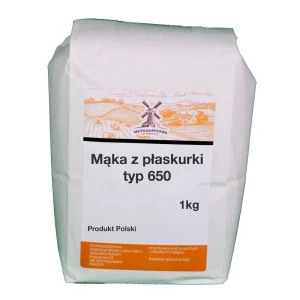 Mąka z Płaskurki Jasna Typ 650 1 kg - Młyn Kopytowa