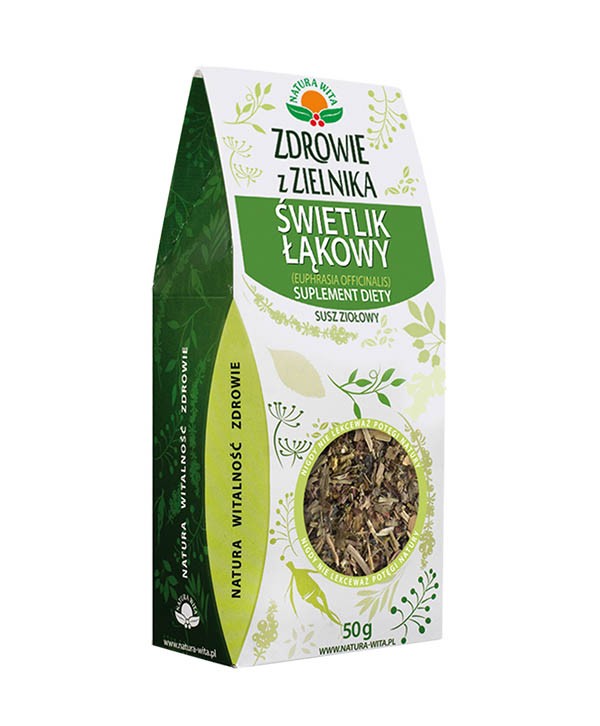 Świetlik Łąkowy Susz Ziołowy 50 g - Natura Wita