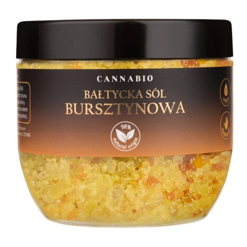 Bałtycka Sól Bursztynowa 500 g - Cannabio