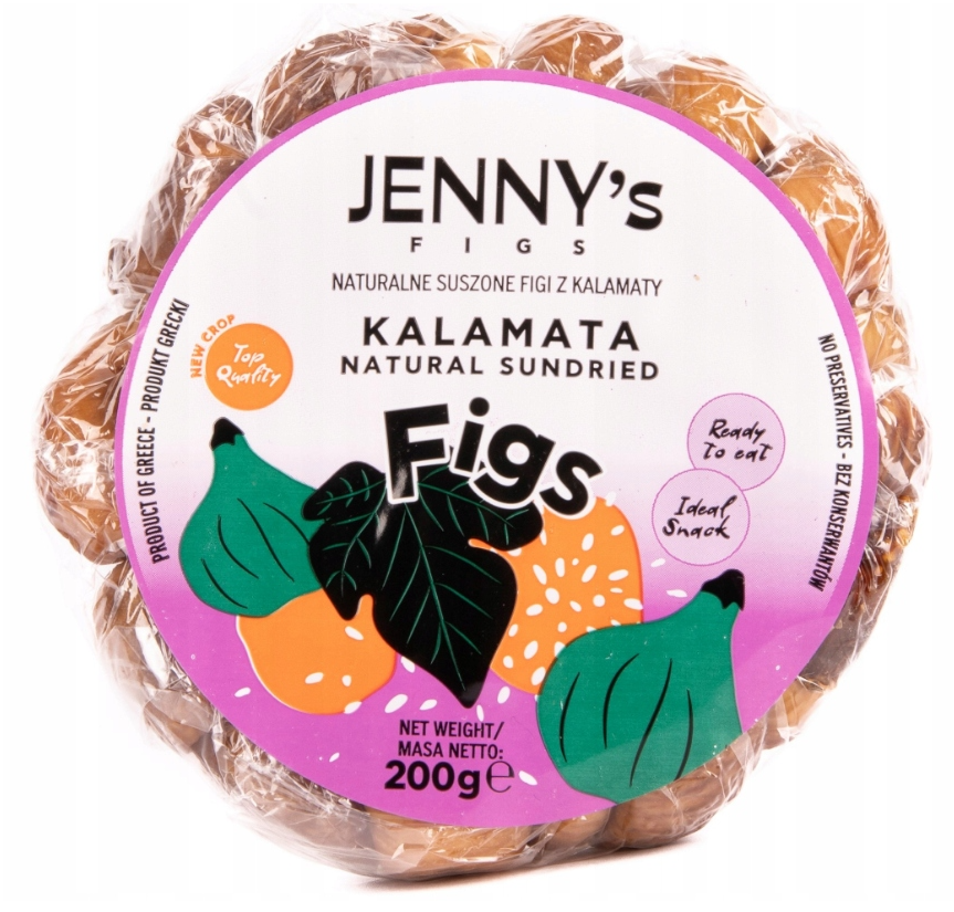 Figi Suszone 200 g - Jenny's Figs