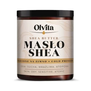 Kosmetyczne Masło Shea Tłoczone Na Zimno 200 ml - Olvita