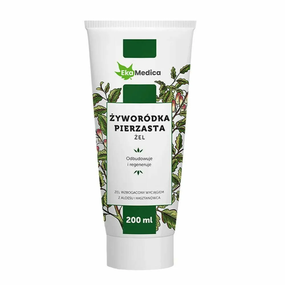 Żel z Żyworódką Pierzastą i Aloesem 200ml - EkaMedica