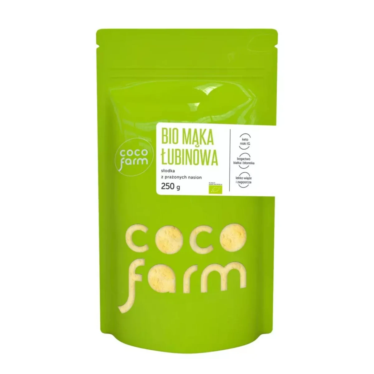 Mąka Łubinowa Proteinowa 250 g - Coco Farm