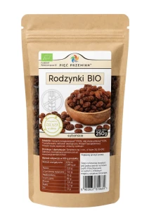Rodzynki bezglutenowe BIO 250g - Pięć Przemian