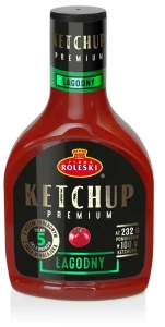 Ketchup Łagodny Premium 465g - Roleski