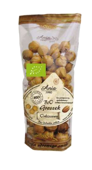 Groszek Orkiszowy bez dodatku cukru BIO 70g - Ania