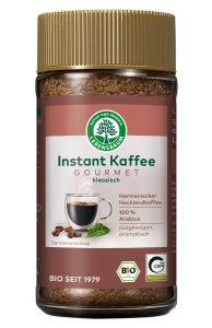 Kawa Rozpuszczalna Liofilizowana Arabica Gourmet 100% BIO 100 g - Lebensbaum