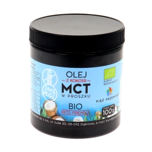 Olej MCT z Kokosa Proszek BIO 100 g - Pięć Przemian