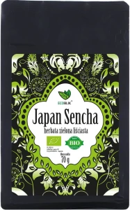 Herbata Zielona Liściasta Sencha Japońska BIO 70 g - Ecoblik