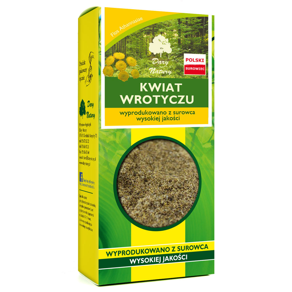 Herbatka Kwiat Wrotyczu 50 g - Dary Natury