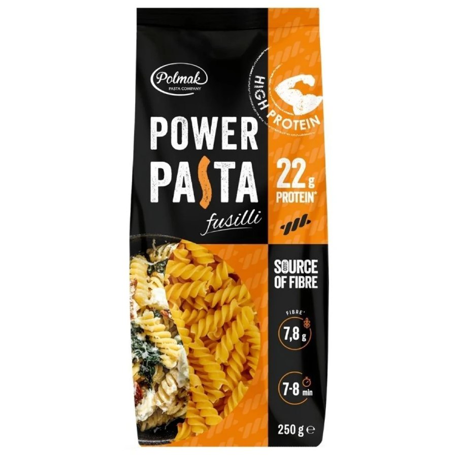 Makaron Proteinowy Power Pasta Fusilli 250 g - Polmak