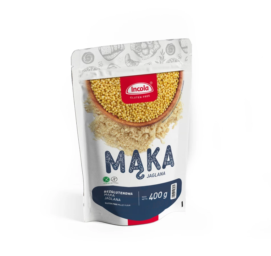 Mąka Jaglana bezglutenowa 400g - Incola