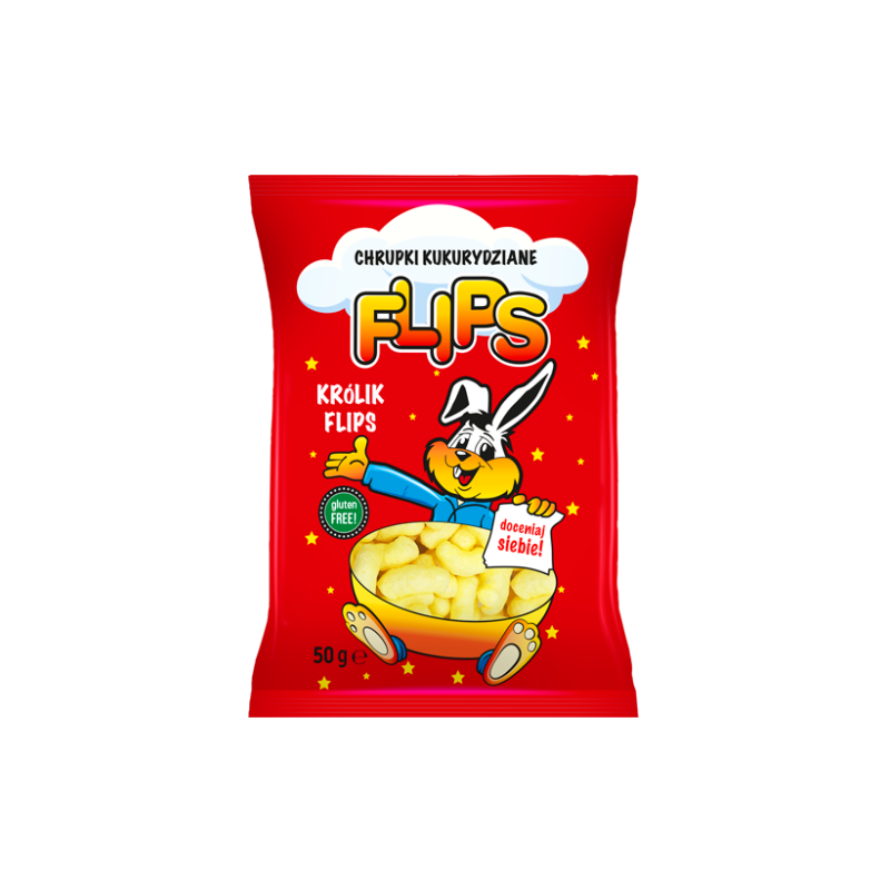 Chrupki Kukurydziane bezglutenowe 50 g - Flips